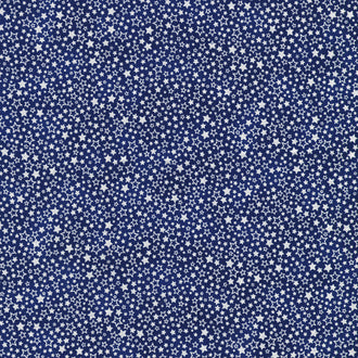Holiday Charms - Stars Navy Yardage