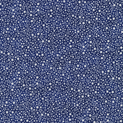 Holiday Charms - Stars Navy Yardage