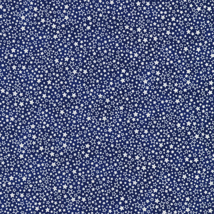 Holiday Charms - Stars Navy Yardage