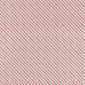 Holiday Charms - Diagonal Stripe Scarlet Yardage