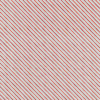 Holiday Charms - Diagonal Stripe Scarlet Yardage