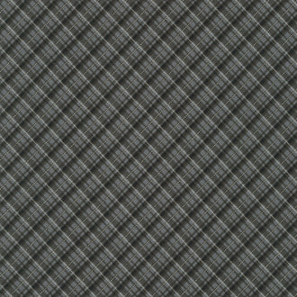 Holiday Charms - Plaids Onyx Yardage