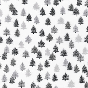 Holiday Charms - Trees Ice Yardage