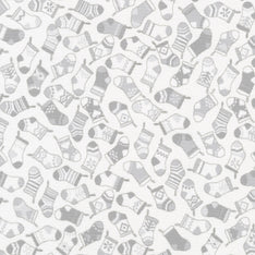 Holiday Charms - Stockings Ice Yardage