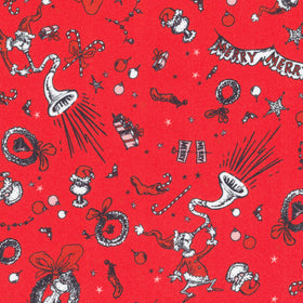 How The Grinch Stole Christmas - Merry Grinch Holiday Yardage