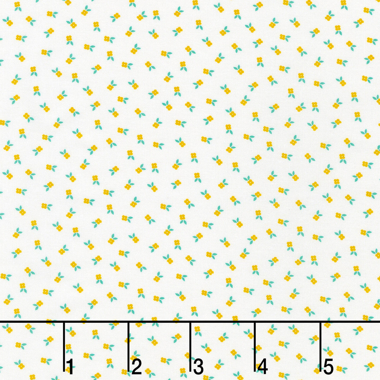 Hints Of Prints - Yellow Yardage