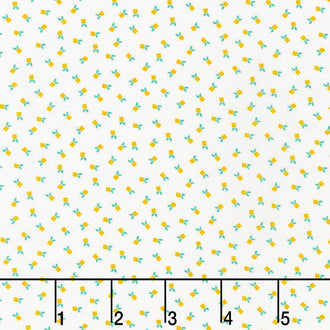 Hints Of Prints - Yellow Yardage