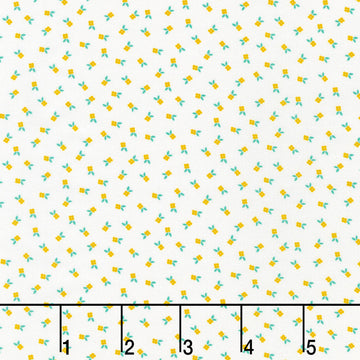 Hints Of Prints - Yellow Yardage