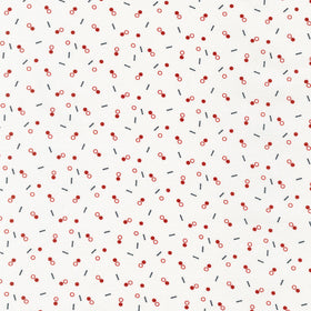 Hints Of Prints - Red Yardage