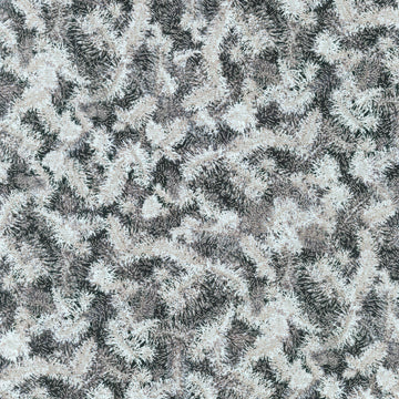 Holiday Flourish-Snow Flower - Silver Yardage