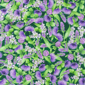 Honey Flower - Forest Yardage