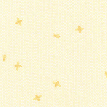 Honey Flower - Vanilla Yardage