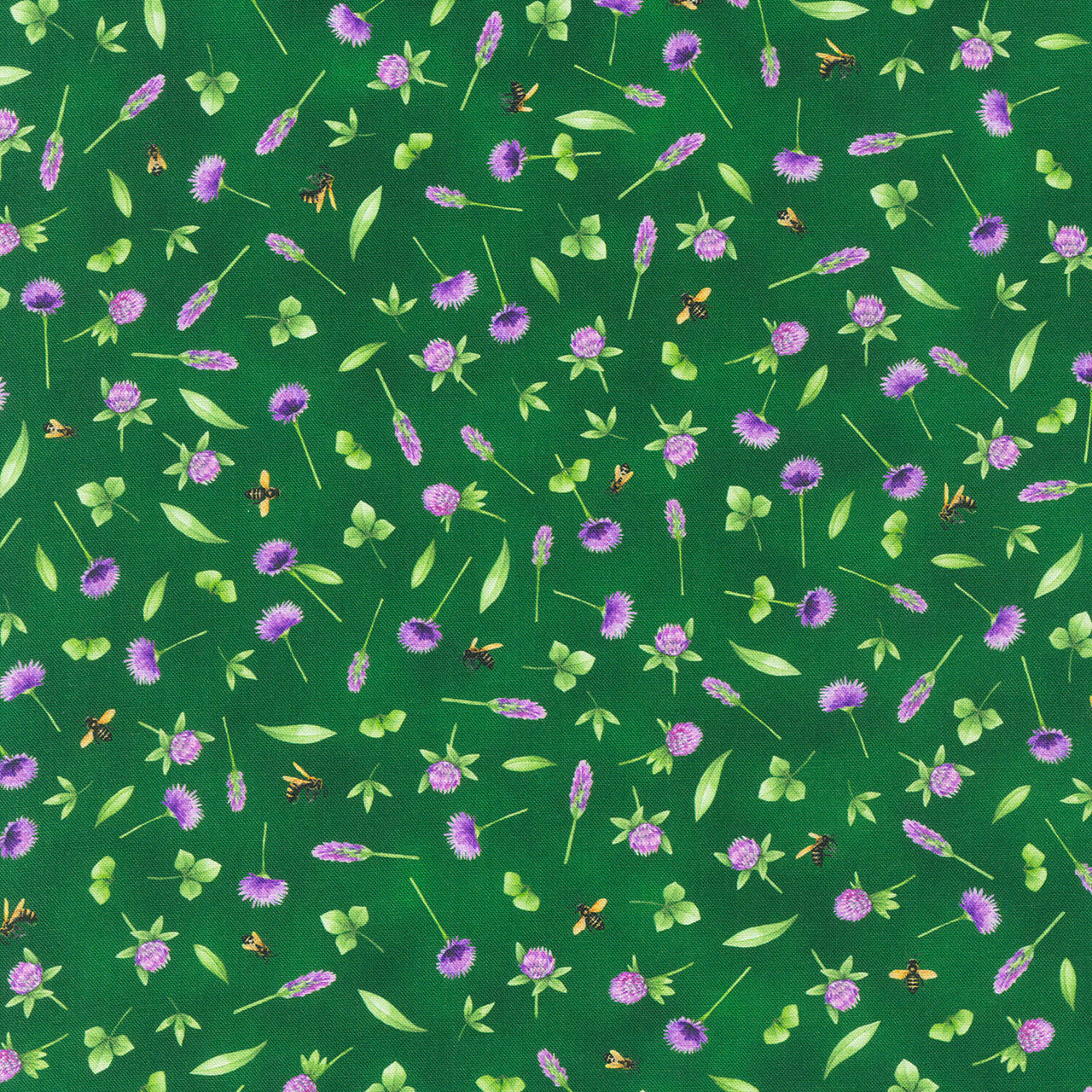 Honey Flower - Happy Buds Basil Yardage