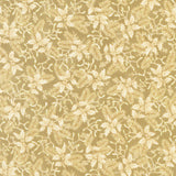 Holiday Flourish - Festive Finery Holly Cream Yardage