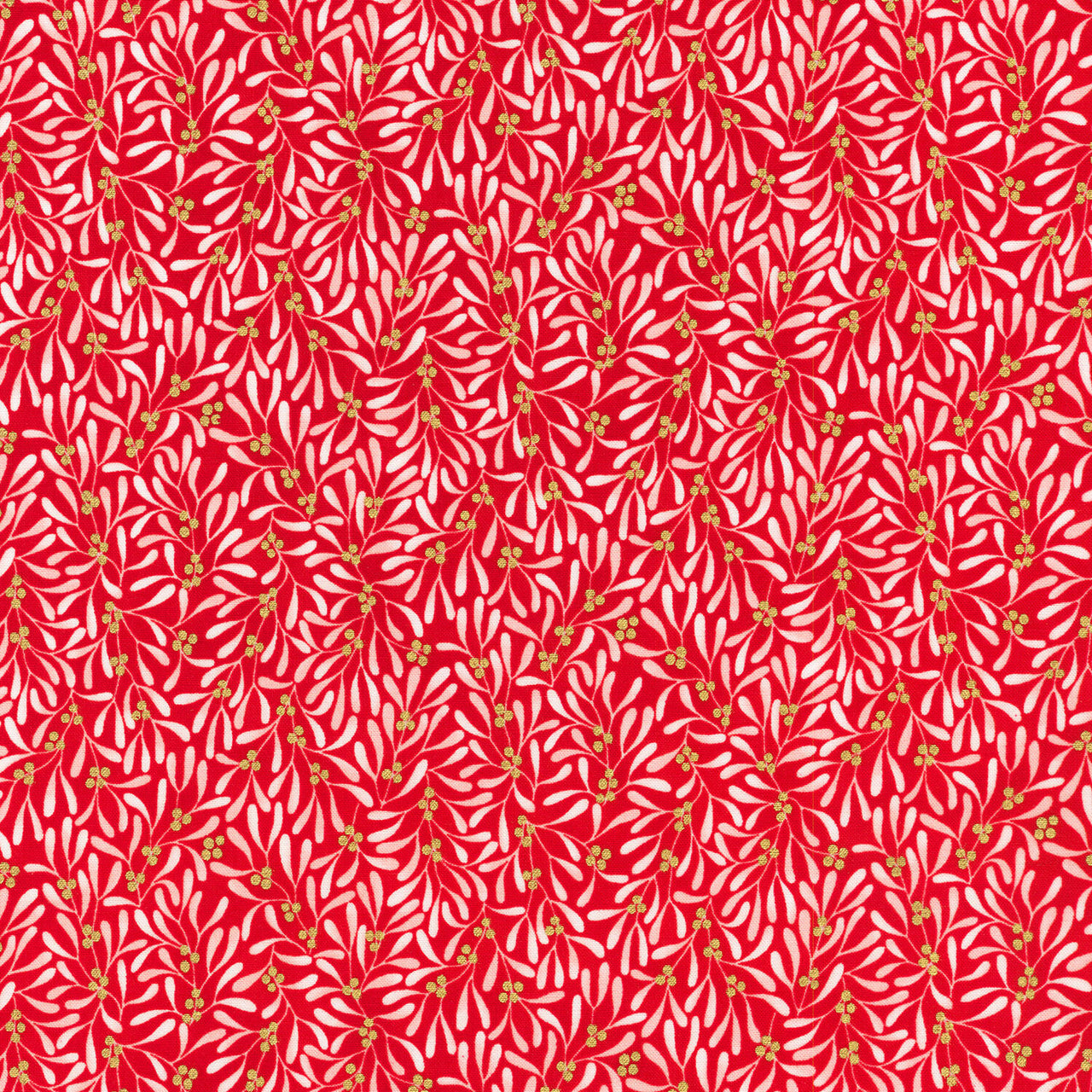 Holiday Flourish-Festive Finery - Sprig Candy Cane Yardage