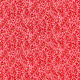 Holiday Flourish-Festive Finery - Sprig Candy Cane Yardage