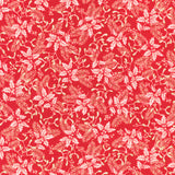 Holiday Flourish - Festive Finery Holly Candy Cane Yardage