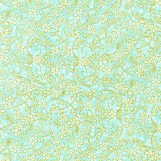 Imperial Collection: Honoka - Mist Metallic Yardage
