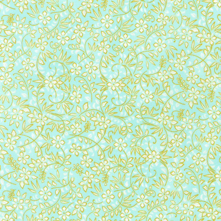 Imperial Collection: Honoka - Mist Metallic Yardage