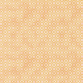 Imperial Collection: Honoka - Tiles Peach Metallic Yardage