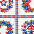 Independence Day - Wreath Americana Panel