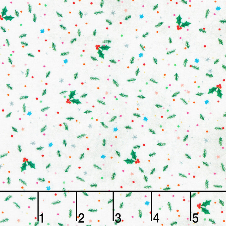 Jingle Pals - Holly Sugar Yardage