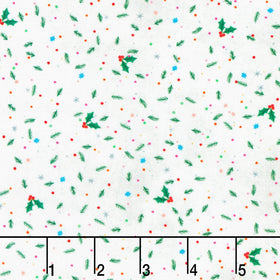 Jingle Pals - Holly Sugar Yardage
