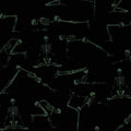 Lights Out - Midnight Purple Glow in the Dark Yardage
