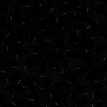 Lights Out - Cats Pumpkin Glow in the Dark Yardage
