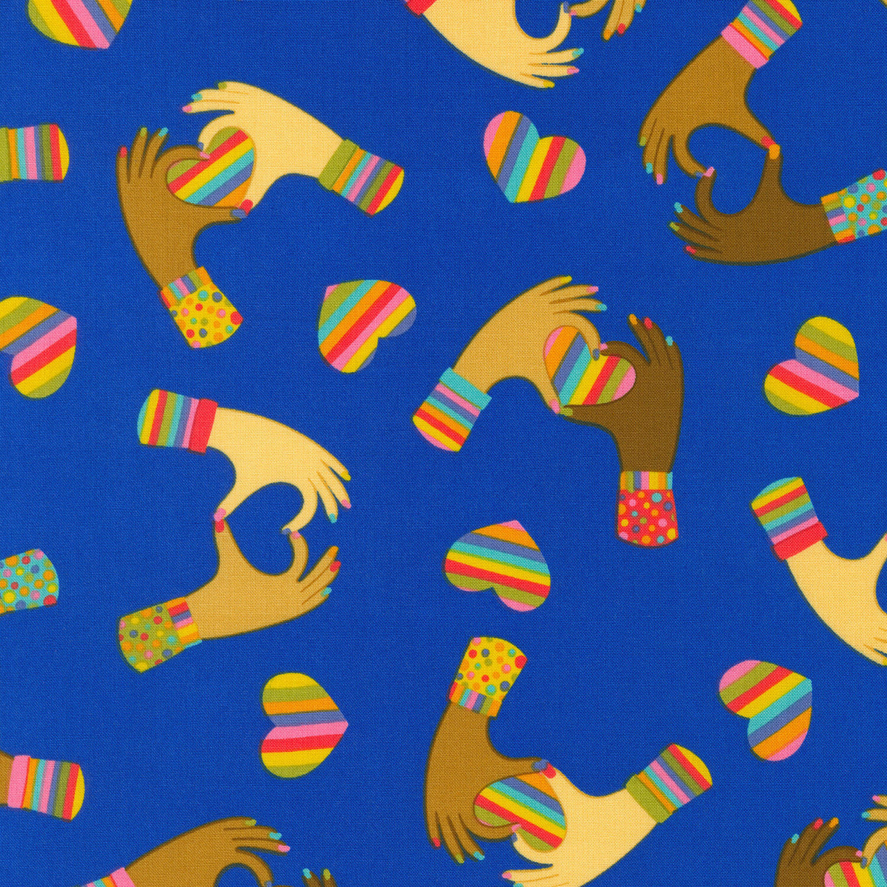 Love All - Hearts And Hands Royal Yardage