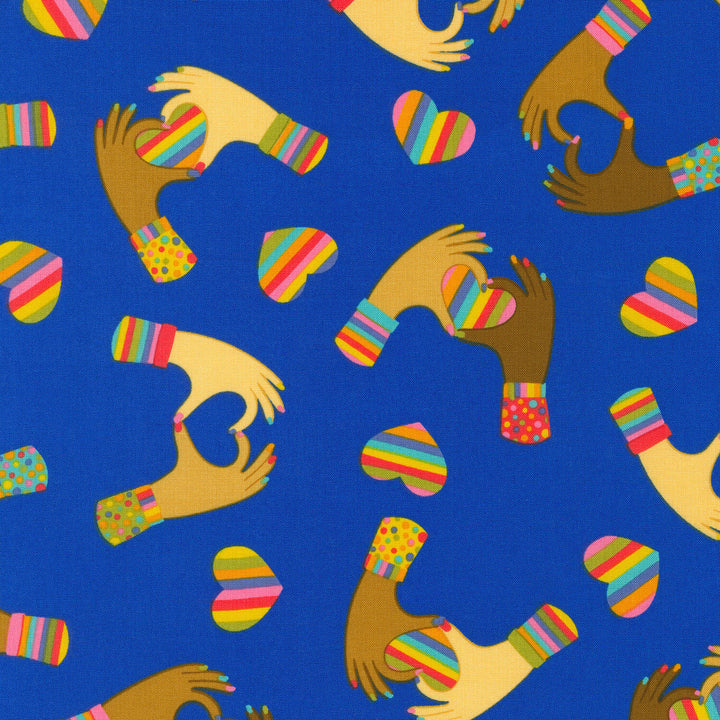 Love All - Hearts And Hands Royal Yardage