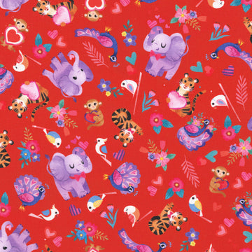 Little Valentine - Animals Valentine Yardage