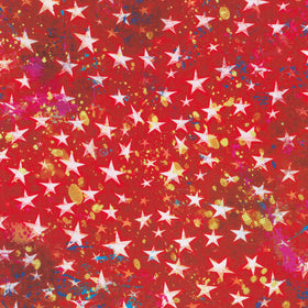Land Of The Free - Stars Red Yardage