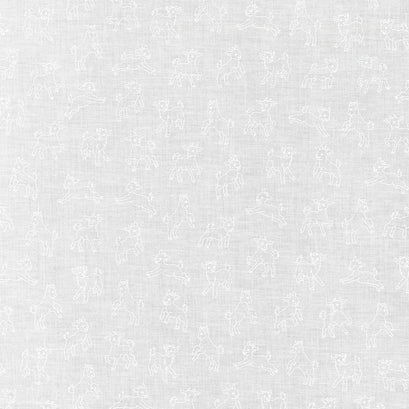 Mini Madness - Goats White Yardage