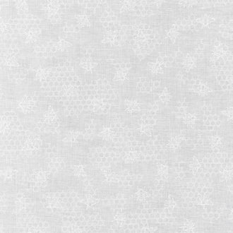Mini Madness - Bees White Yardage