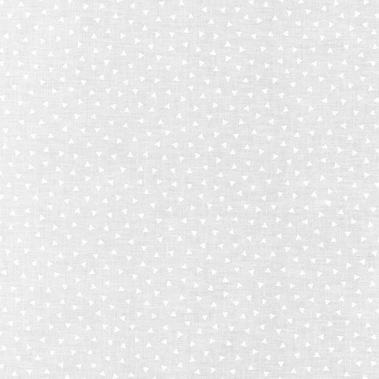 Mini Madness - Toss Triangles White Yardage