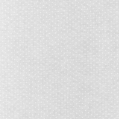 Mini Madness - Pin Dot White Yardage