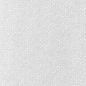 Mini Madness - Pin Dot White Yardage