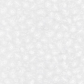 Mini Madness - Daisies White Yardage