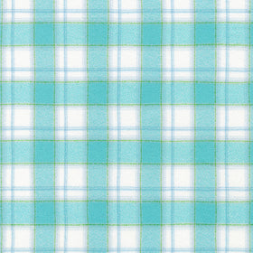 Mammoth Junior Flannel - Aqua Yardage