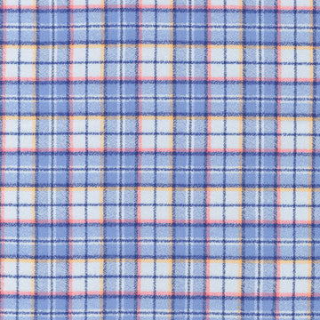 Mammoth Junior Flannel - Classic Plaid Prairie Sky Yardage