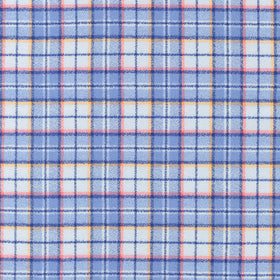 Mammoth Junior Flannel - Classic Plaid Prairie Sky Yardage
