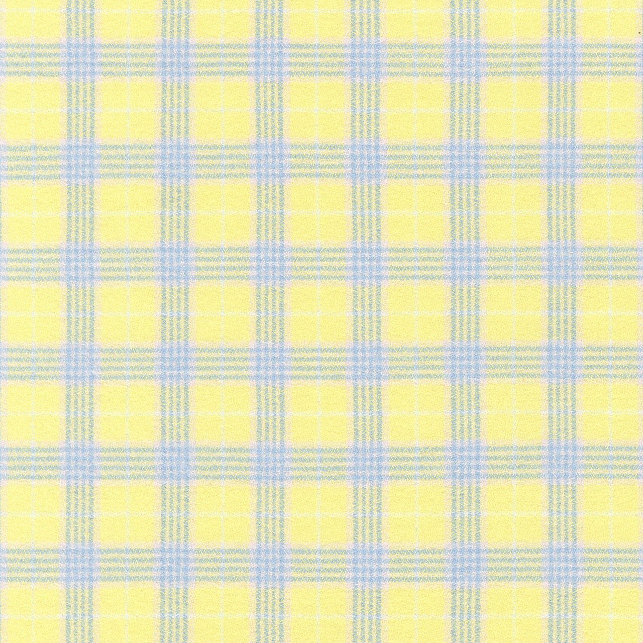Mammoth Junior Flannel - Open Plaid Lemon Yardage