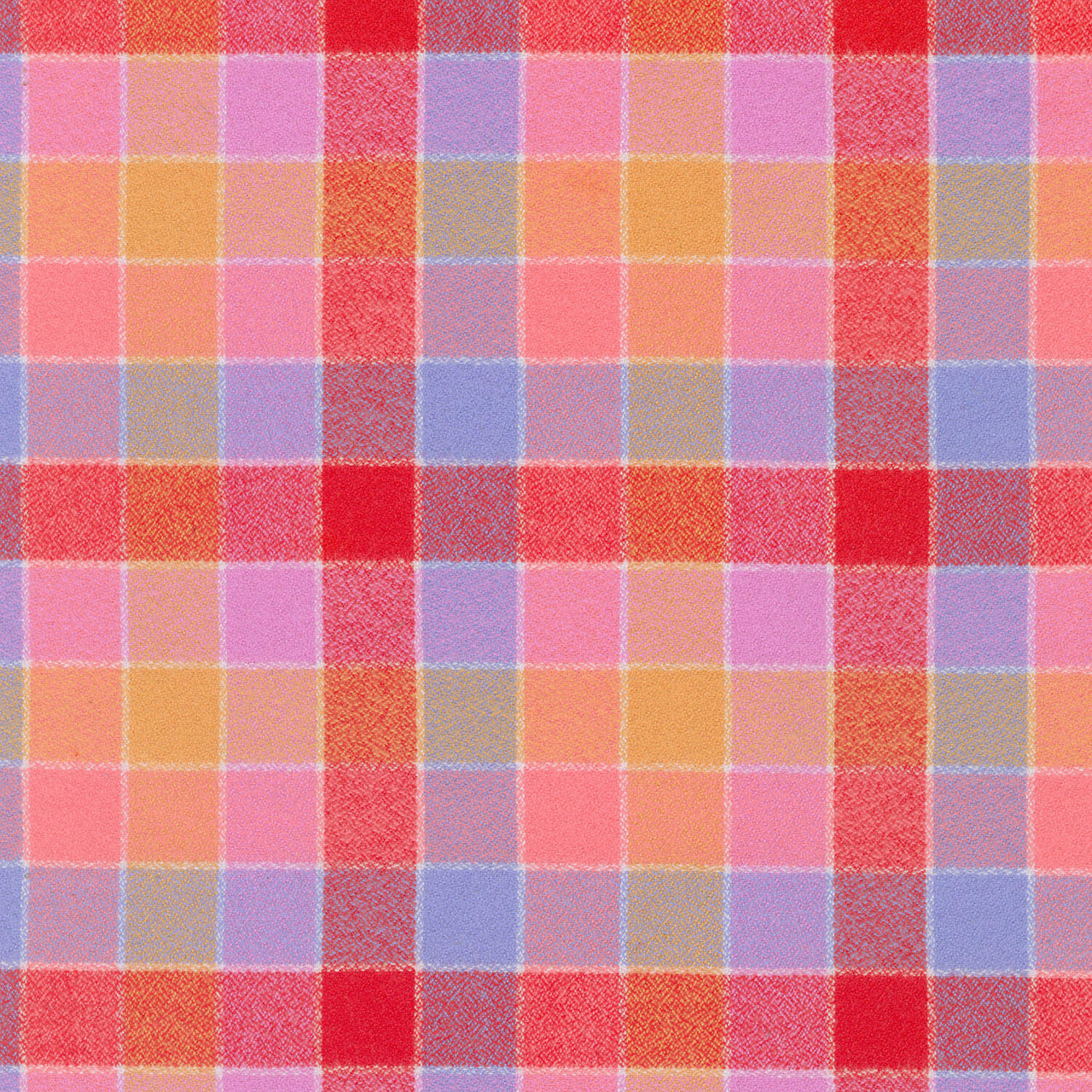 Mammoth Junior Flannel - Punch Yardage