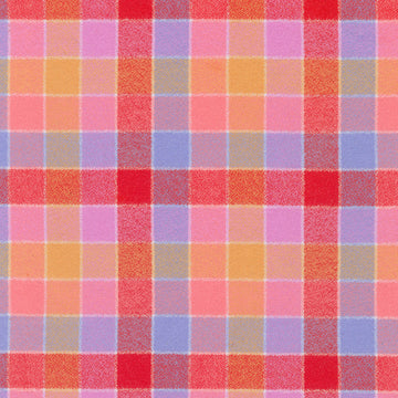 Mammoth Junior Flannel - Punch Yardage