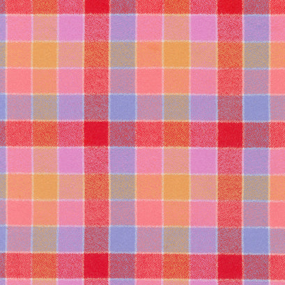 Mammoth Junior Flannel - Punch Yardage
