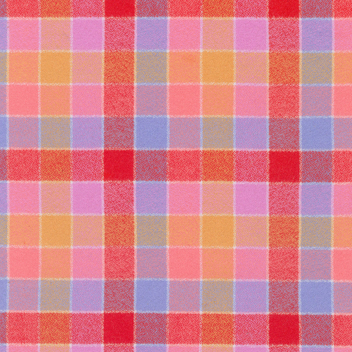 Mammoth Junior Flannel - Punch Yardage