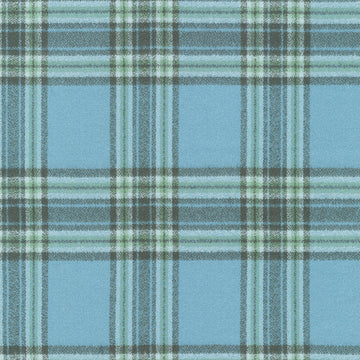 Mammoth Organic Flannel - Large Plaid Pool Yardage