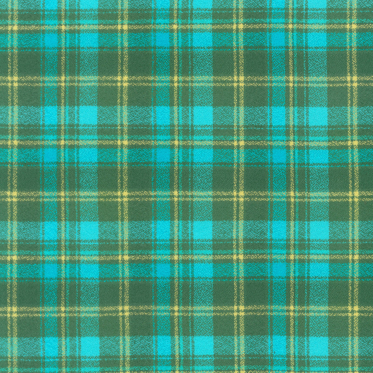 Mammoth Flannel Wide - Plaid Lagoon Yardage