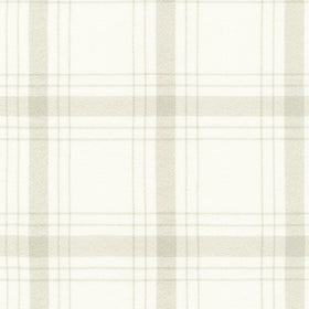 Mammoth Flannel Wide - Plaid Bone Yardage